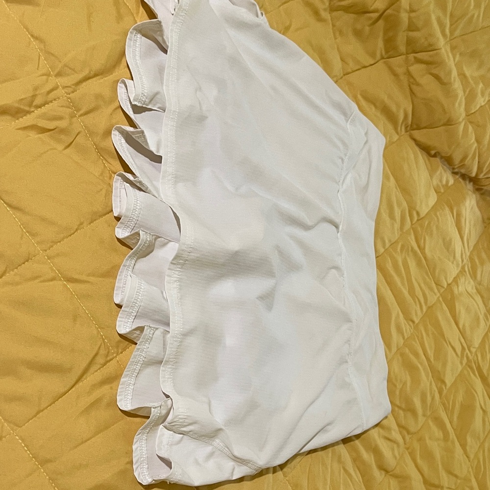 White Ruffled Skirt